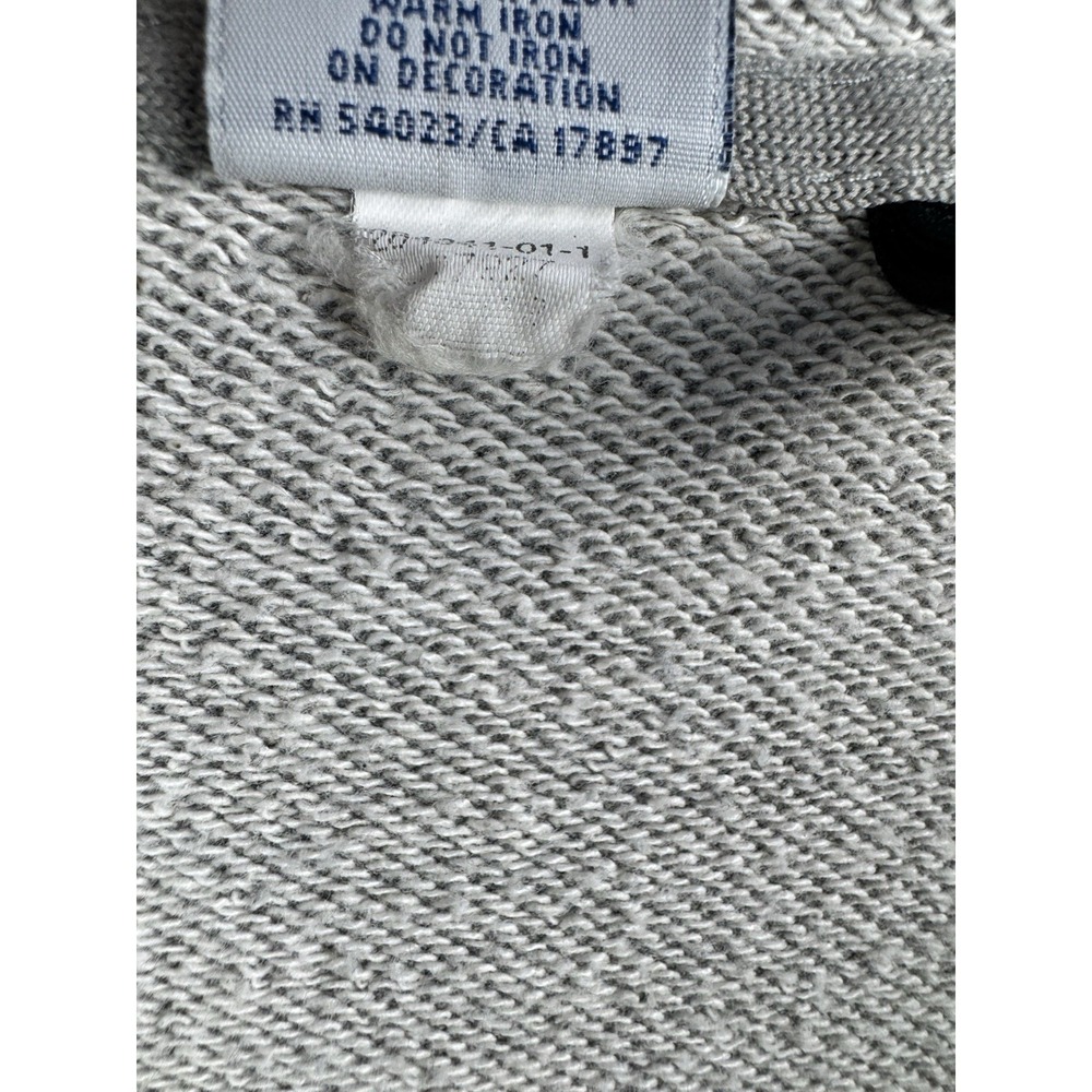 Vintage Old Navy Fleece Zip Up Hoodie‎ Embroidered Logo Mens XL Y2K Skater - Picture 5 of 11